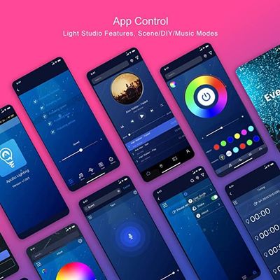 DC5V Flexible RGB LED Strip Light Remote Control Wifi Smart Multi Color RGB LED