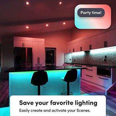 Music Sync Voice Control LED Strip Lights Color Changing Timing App Controlled